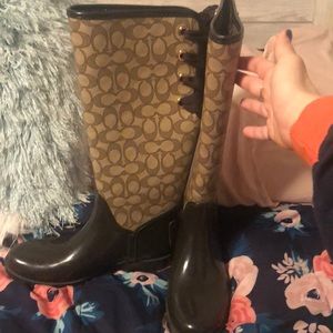 Coach Rain Boots
